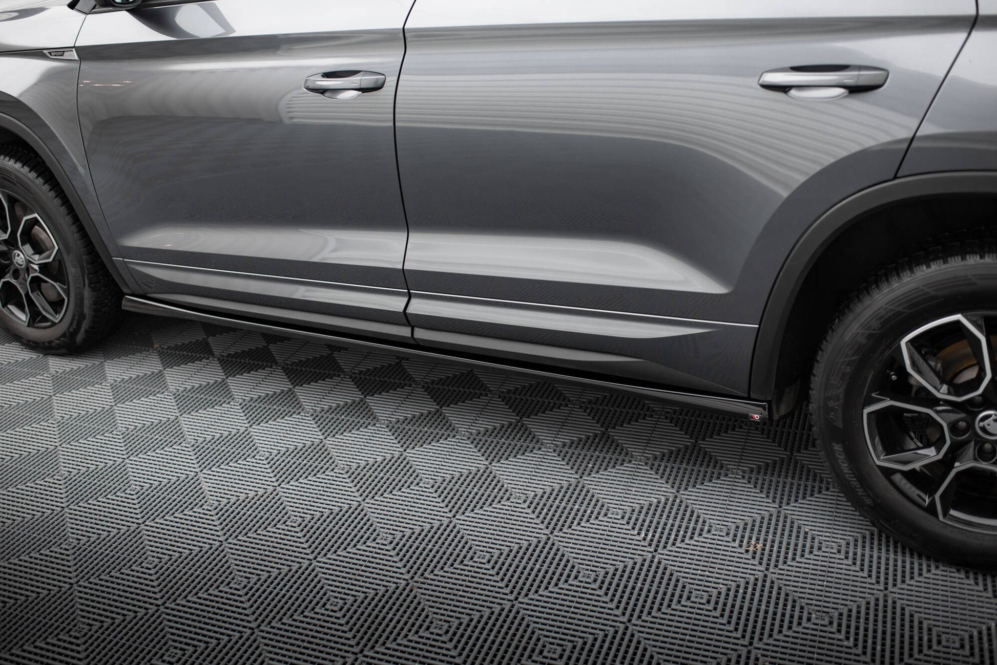 Set of Splitters Skoda Kodiaq Sportline Mk1 Facelift