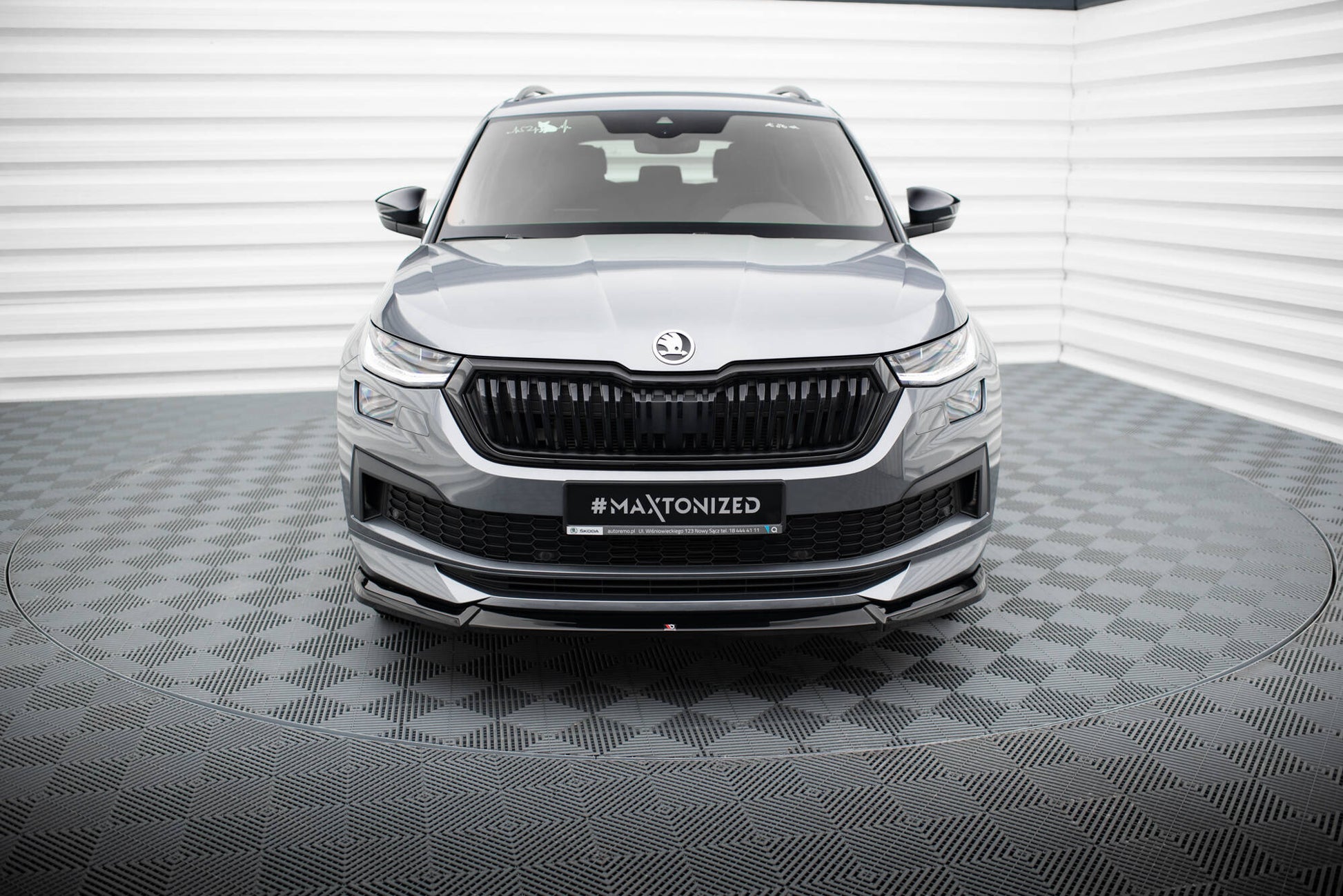 Set of Splitters Skoda Kodiaq Sportline Mk1 Facelift