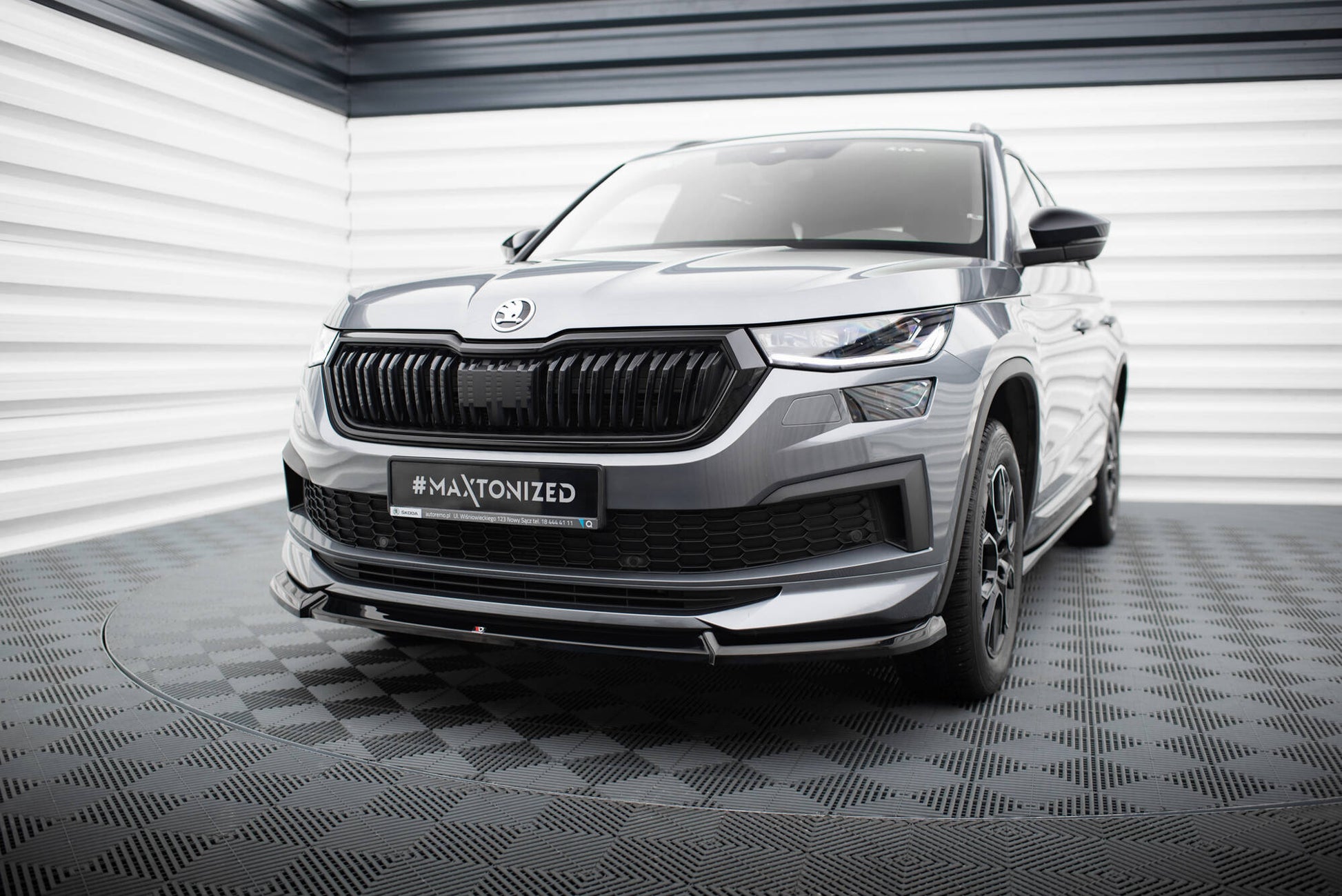 Set of Splitters Skoda Kodiaq Sportline Mk1 Facelift