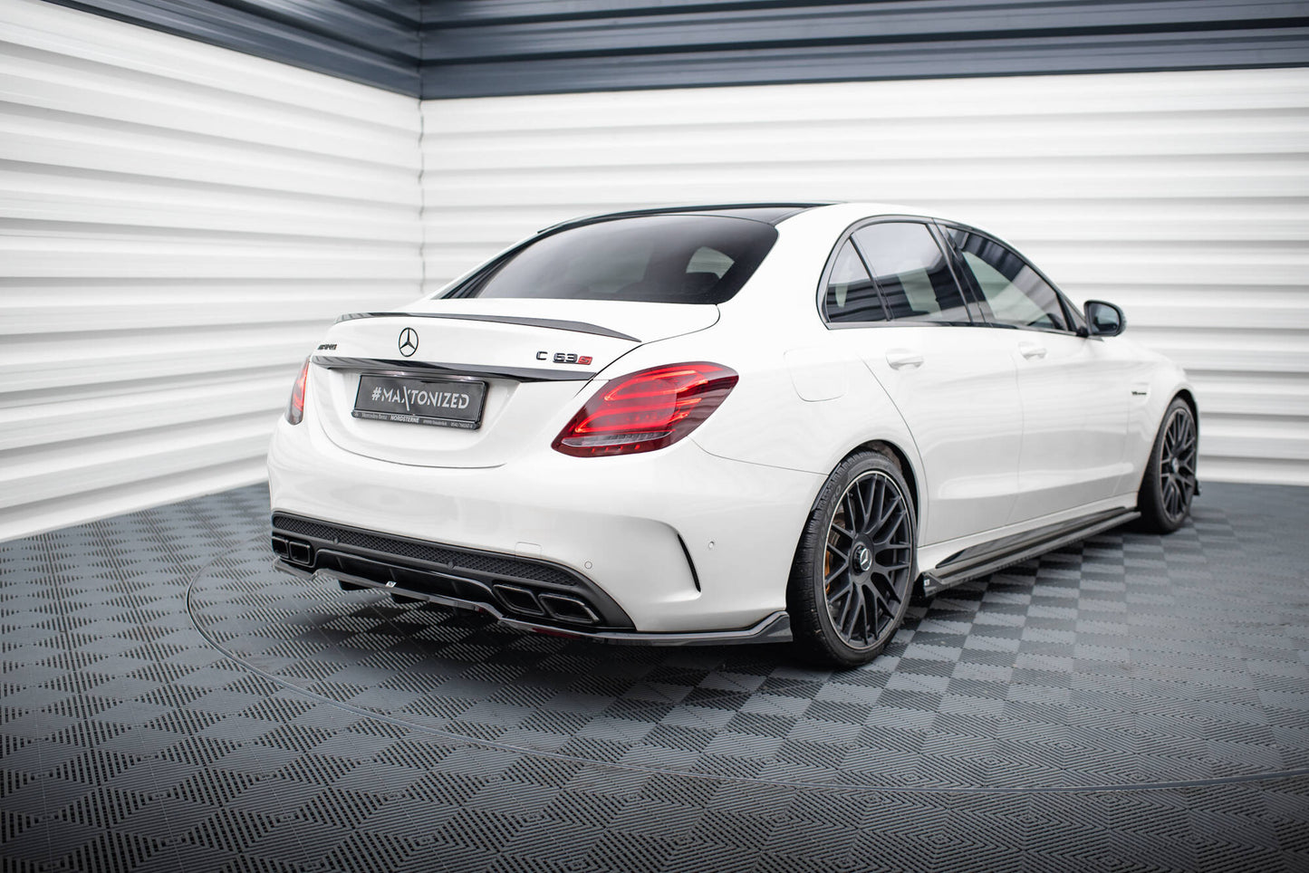 Set of Splitters Mercedes-AMG C63 Sedan / Estate W205 / S205