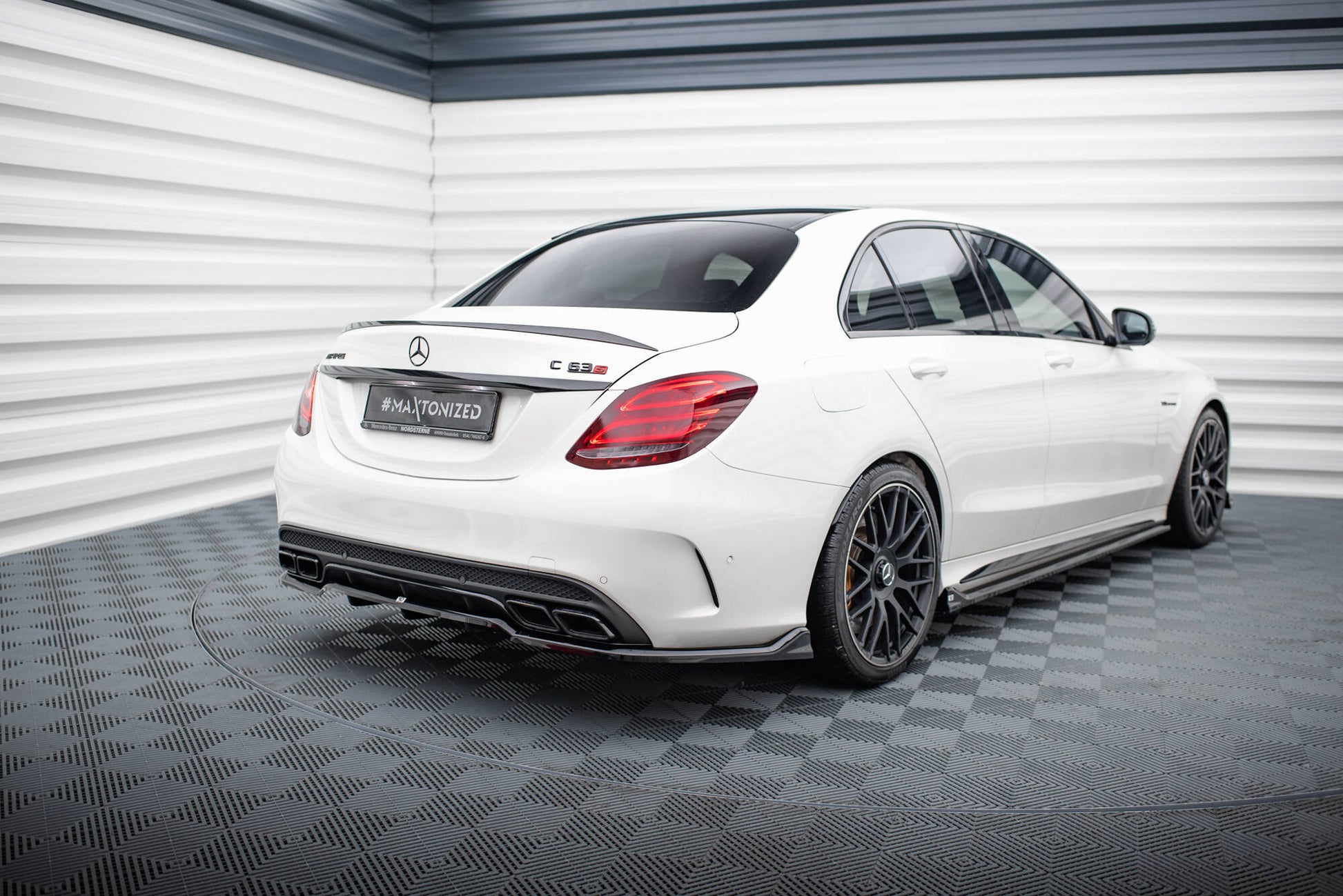 Set of Splitters Mercedes-AMG C63 Sedan / Estate W205 / S205