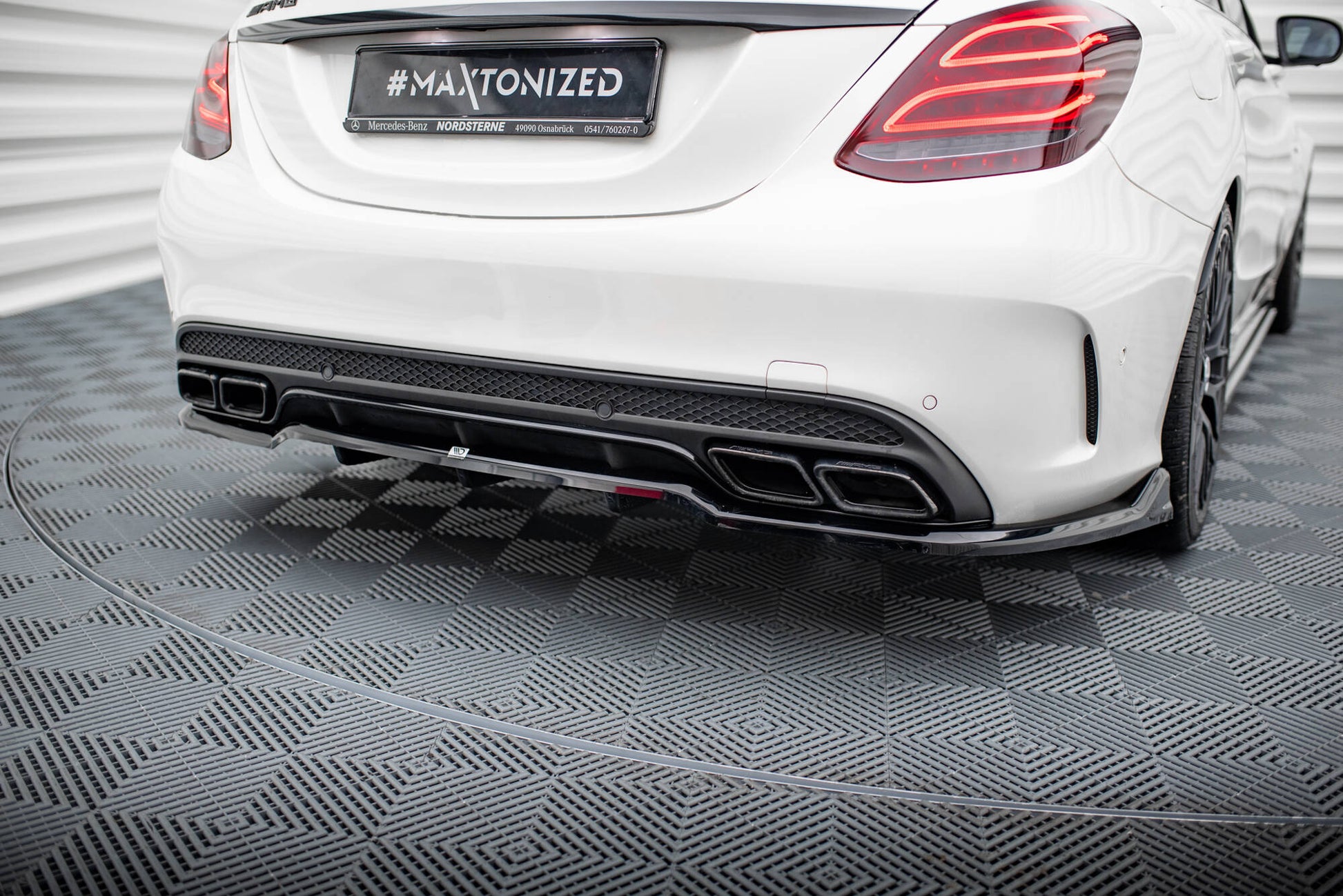Set of Splitters Mercedes-AMG C63 Sedan / Estate W205 / S205