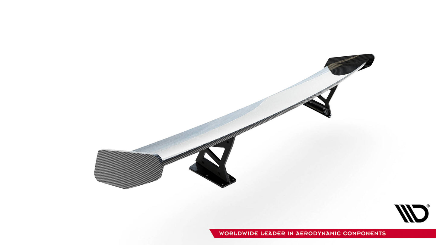 Carbon Spoiler With Internal Brackets Uprights V.1 Porsche 718 Cayman  982c