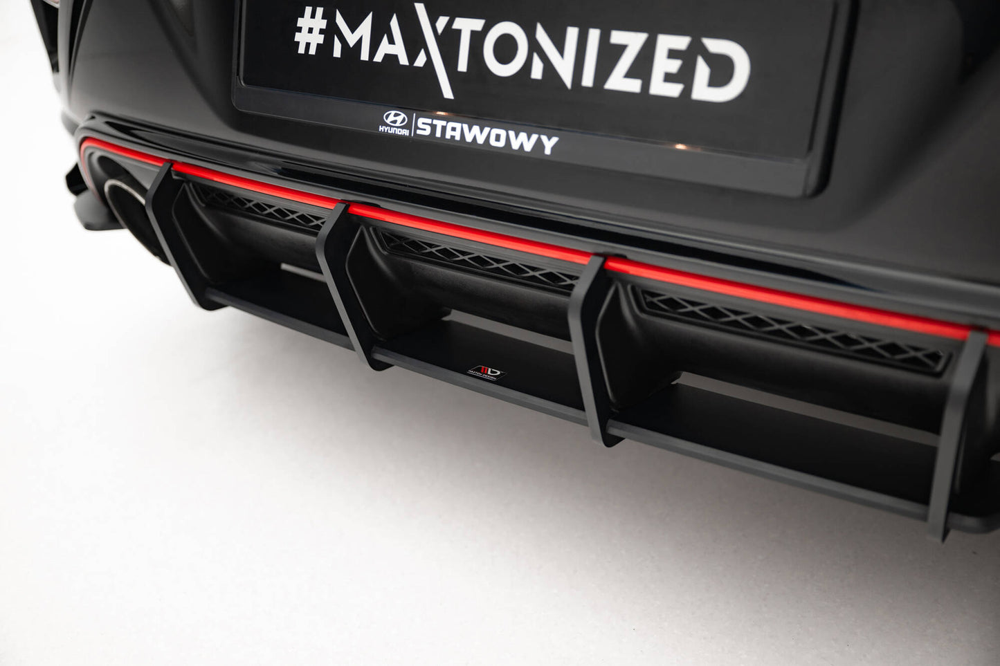 Street Pro Rear Diffuser Hyundai Veloster N Mk2