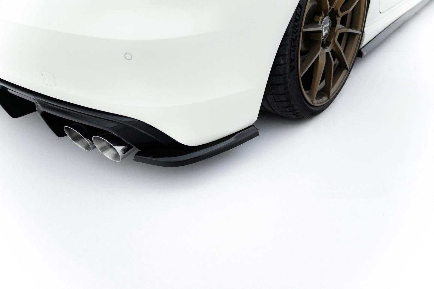 Rear Side Splitters Audi S3 Sportback 8V