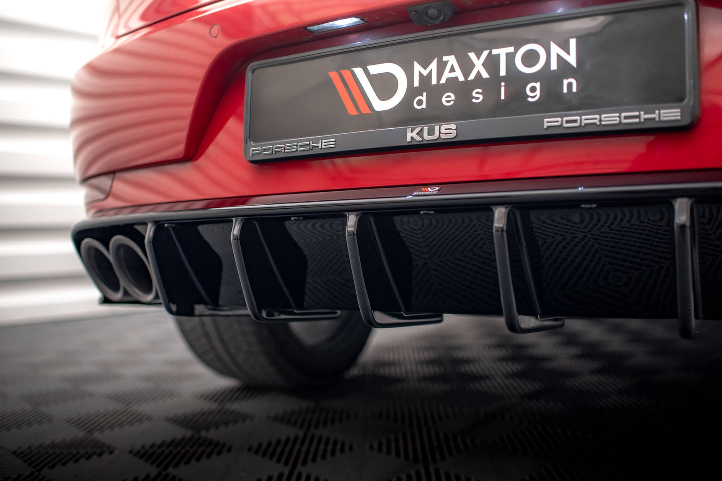 Set of Splitters Porsche Macan GTS / Sport Design Mk1 Facelift