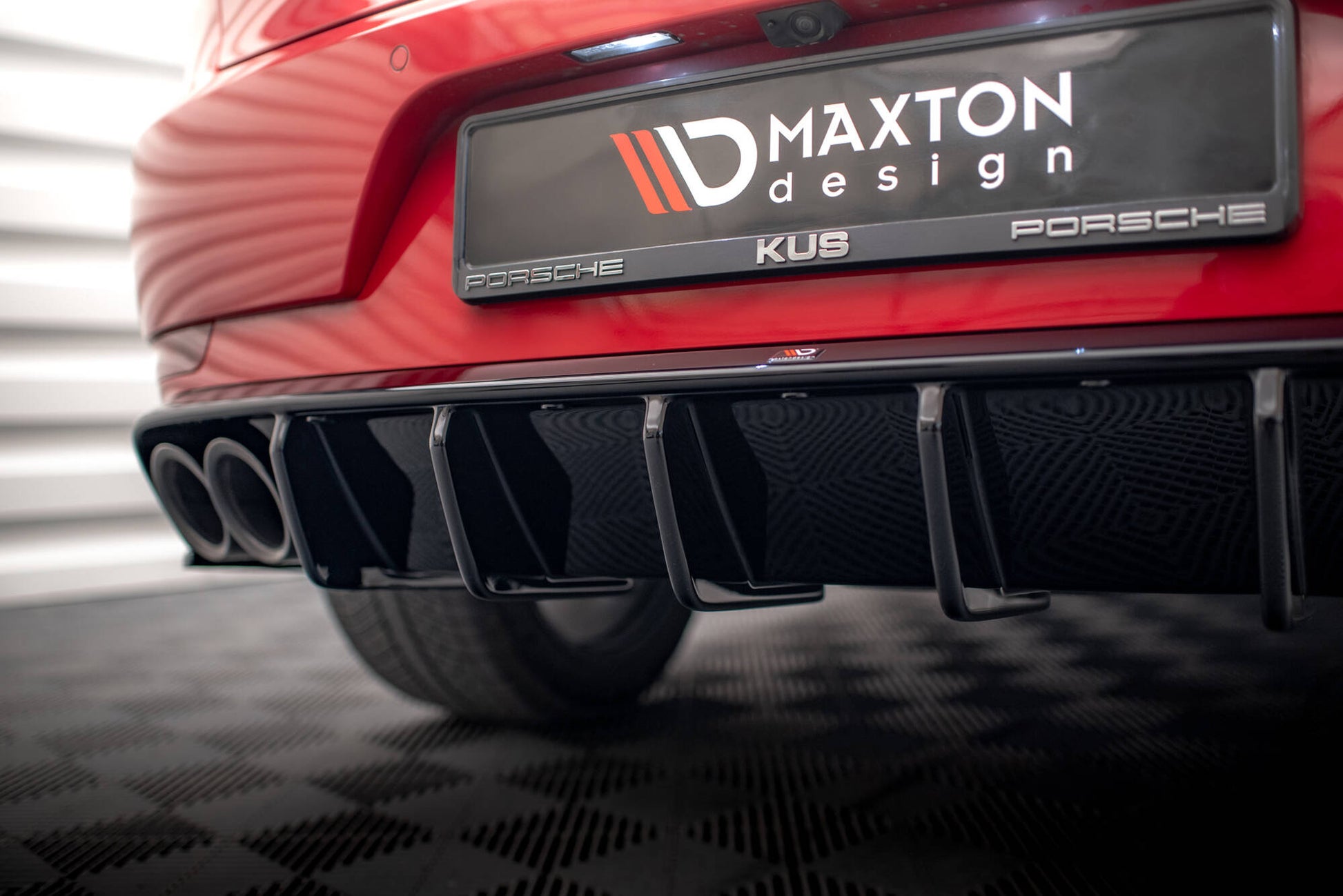Set of Splitters Porsche Macan GTS / Sport Design Mk1 Facelift