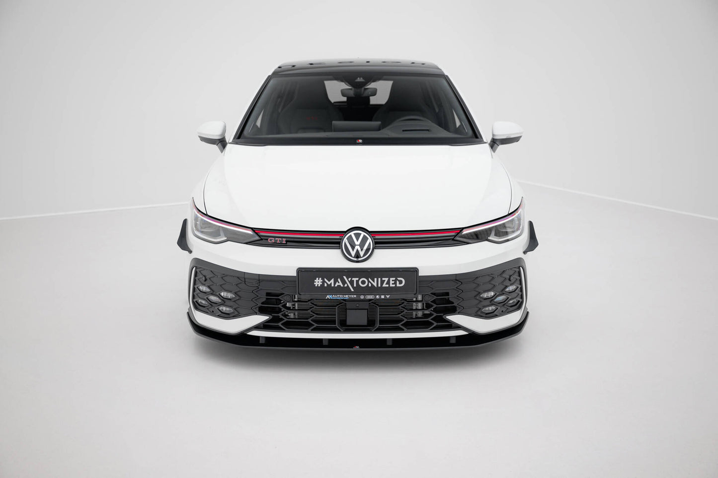 Street Pro Front Splitter Volkswagen Golf GTI / GTE / R-Line Mk8 Facelift