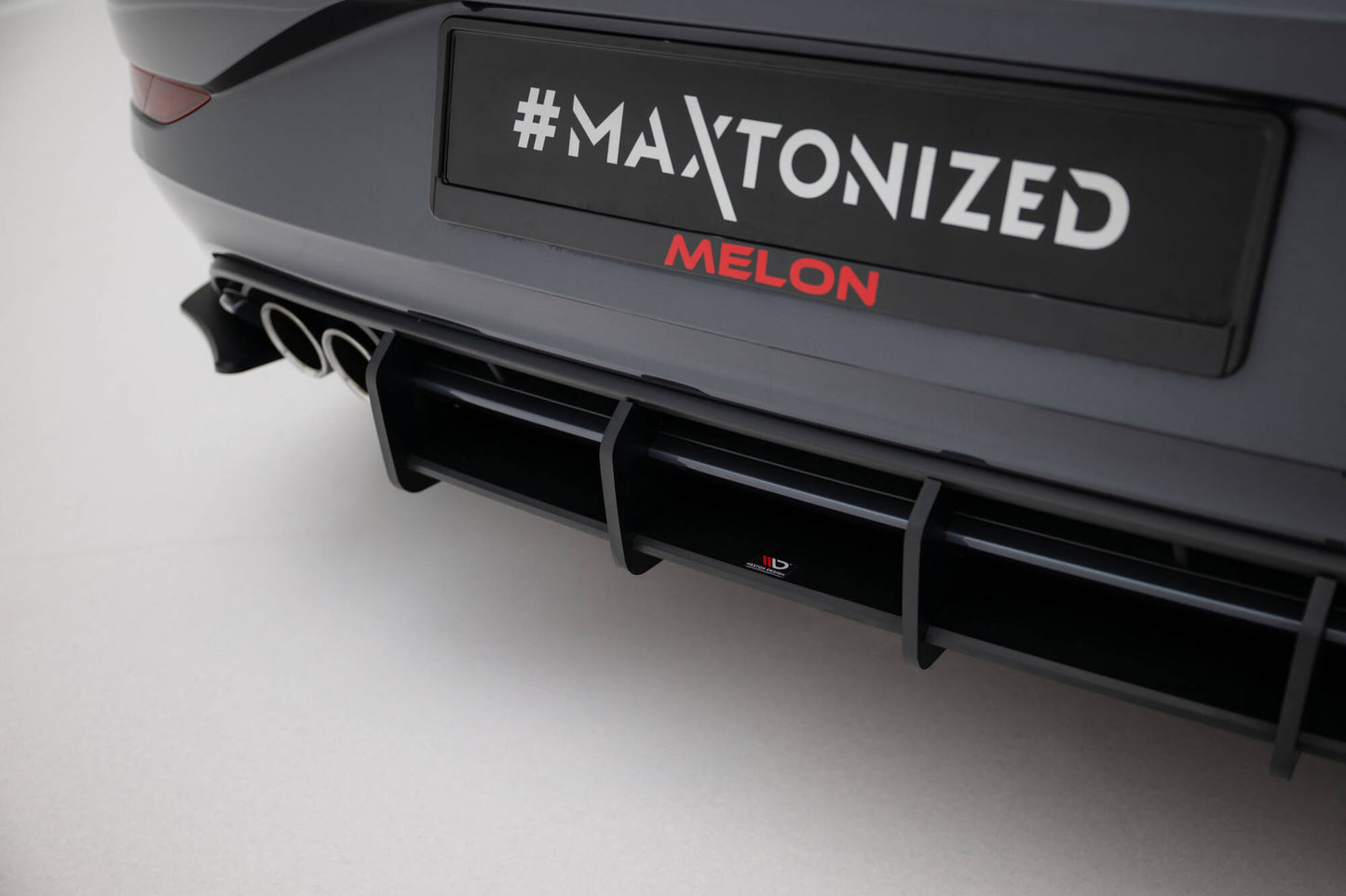 Street Pro Rear Diffuser + Flaps Volkswagen Polo GTI Mk6 Facelift