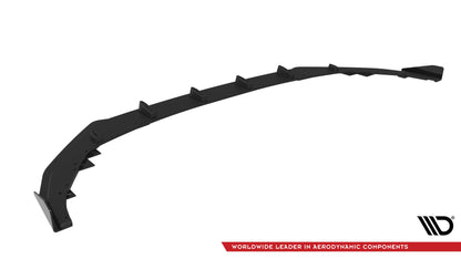 Street Pro Front Splitter V.1 + Flaps Audi S3 Sportback / A3 S-line Sportback 8Y Facelift