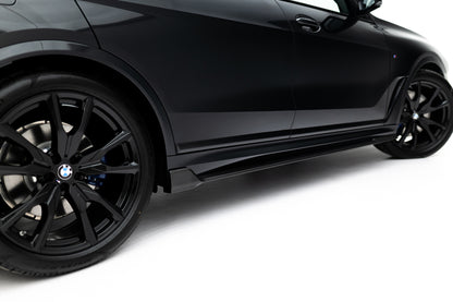 Prepreg Carbon Fiber Side Skirts BMW X7 M-Pack G07 Facelift