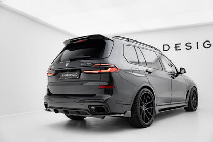 Set of Prepreg Carbon Splitters BMW X7 M-Pack G07 Facelift