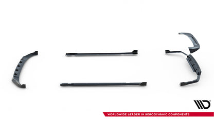 Set of Prepreg Carbon Splitters BMW X7 M-Pack G07 Facelift