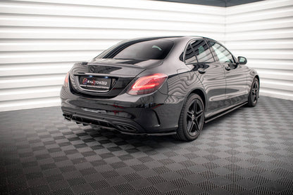 Set of Splitters Mercedes-Benz C AMG-Line Sedan / Estate W205 Facelift / S205 Facelift