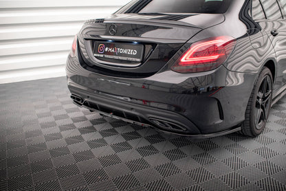 Set of Splitters Mercedes-Benz C AMG-Line Sedan / Estate W205 Facelift / S205 Facelift