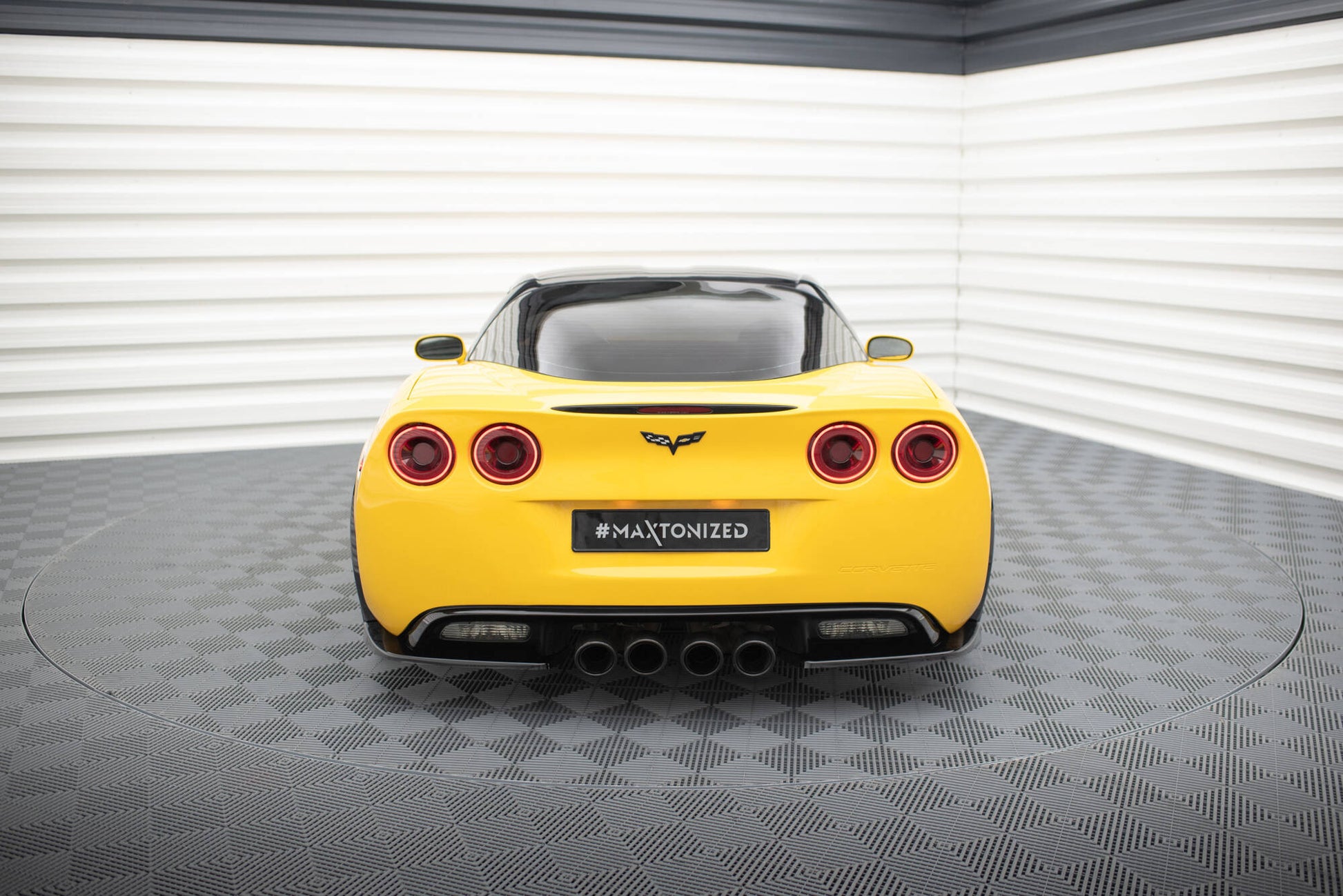 Set of Splitters Chevrolet Corvette C6