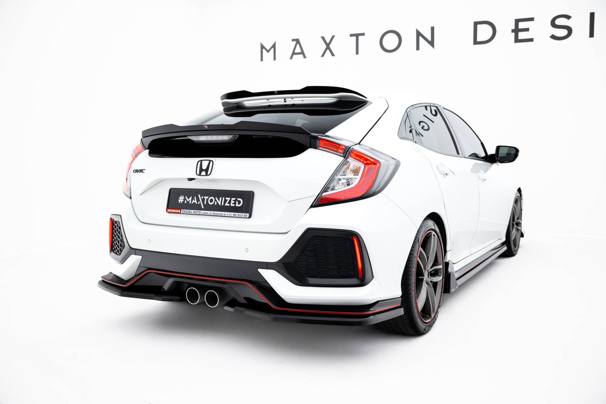 Rear Splitter Honda Civic Sport Mk 10