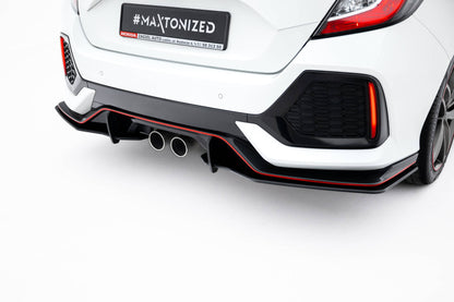 Street Pro Rear Side Splitters Honda Civic Sport Mk 10