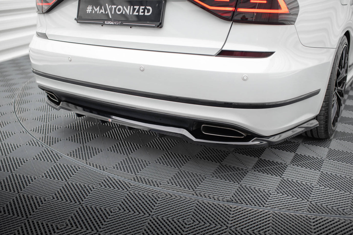 Set of Splitters Volkswagen Passat GT B8 Facelift USA