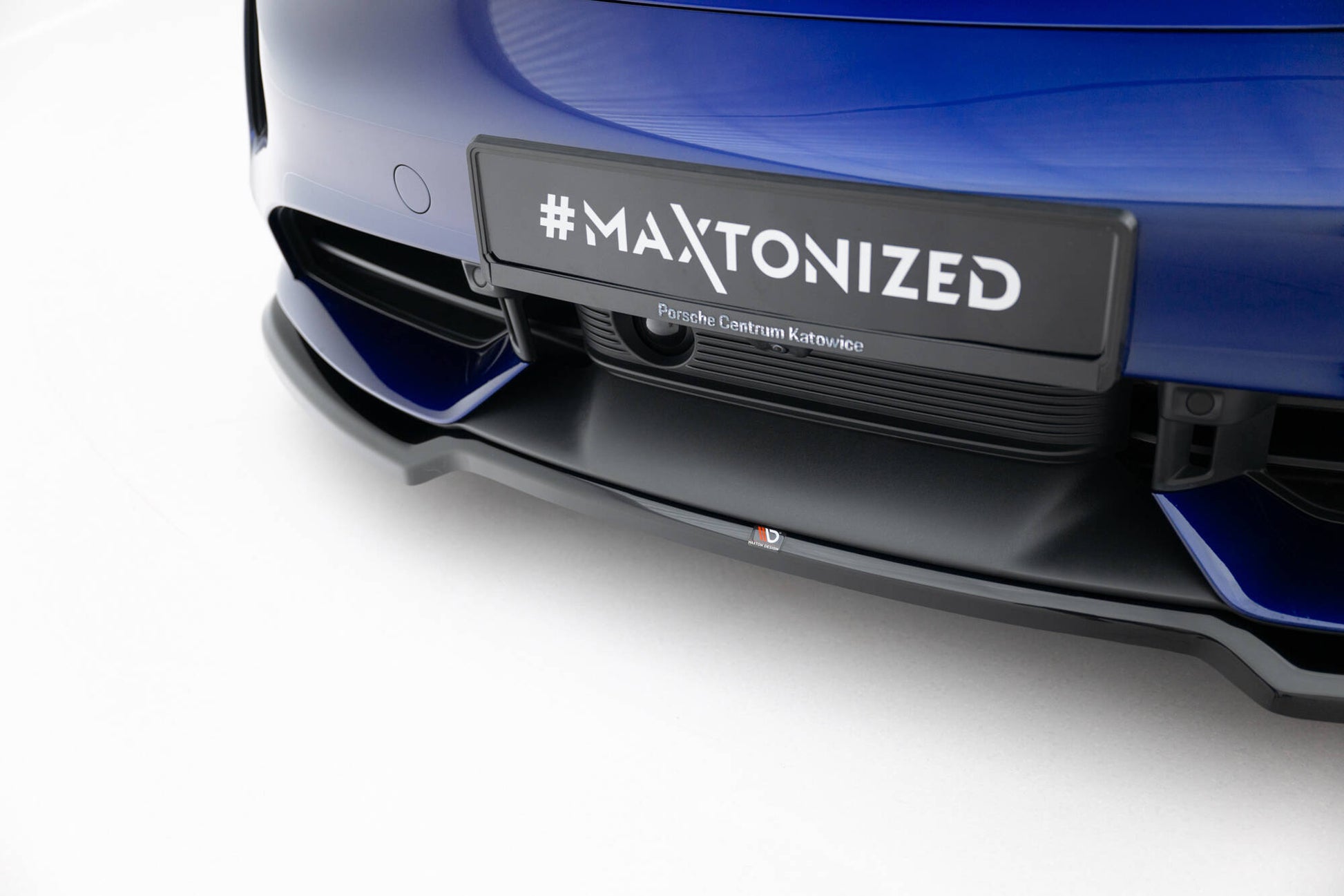 Front Splitter Porsche Taycan Turbo S Mk1