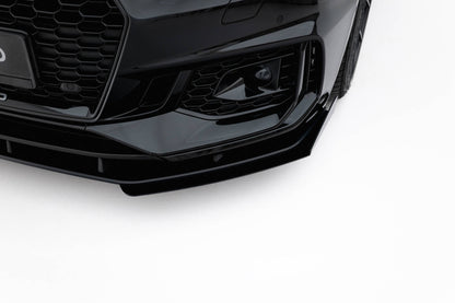 Street Pro Front Splitter + Flaps Audi RS5 Coupe / Sportback F5