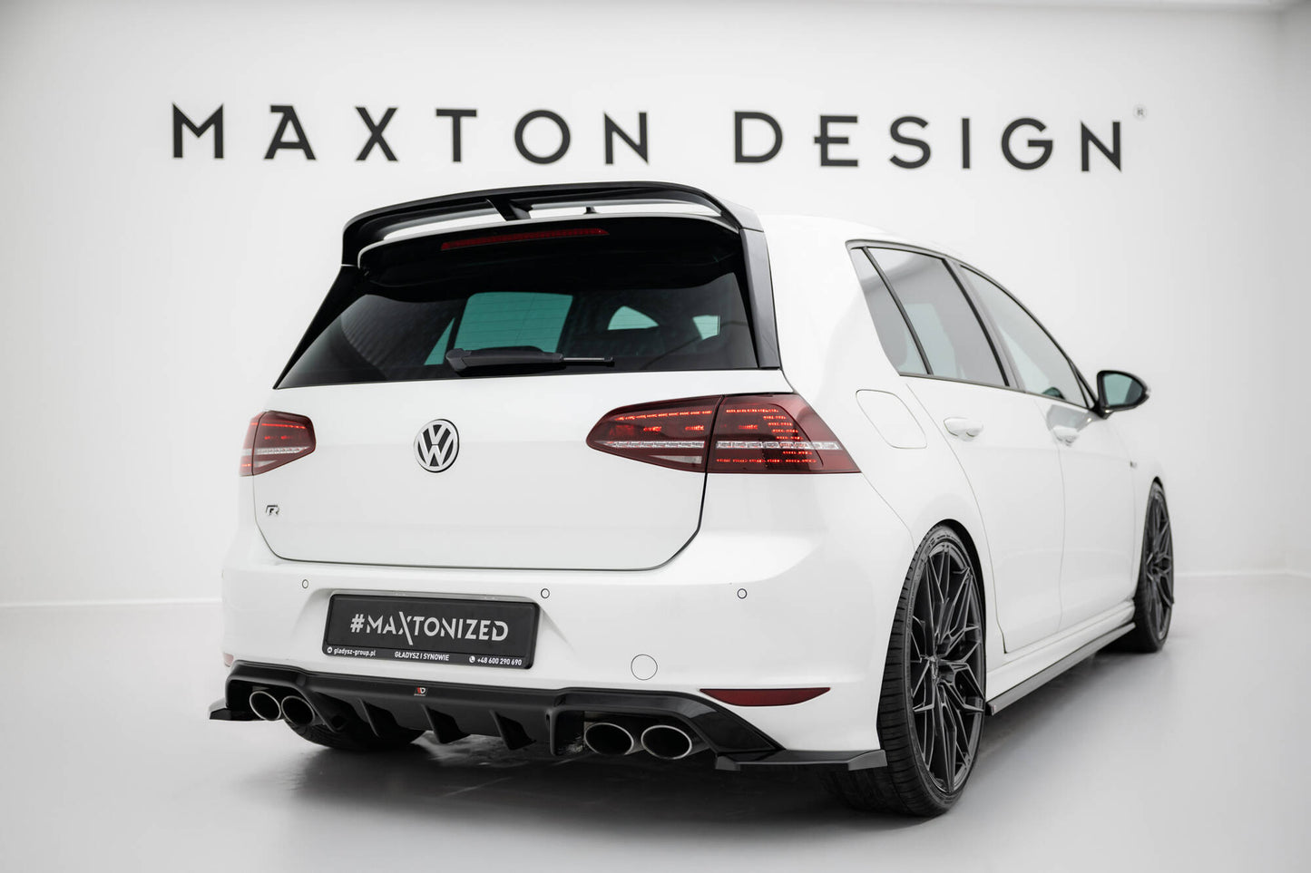 Spoiler Volkswagen Golf R / GTI / R-Line Hatchback Mk7 / Mk7 Facelift - Primed
