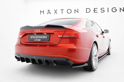 Rear Valance Audi A5 S-Line Sportback 8T (Version with dual exhaust tips on one side)