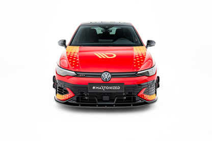 Front Splitter V.2 Volkswagen Golf GTI Clubsport Mk8 Facelift