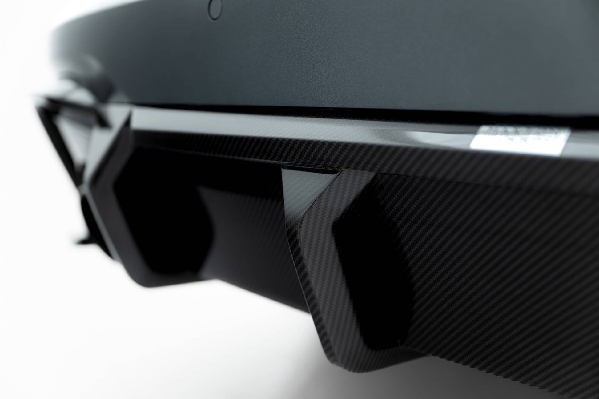 Prepreg Carbon Fiber Rear Diffuser Audi RS6 C8 (version without towbar)