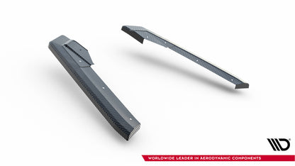 Prepreg Carbon Fiber Rear Side Splitters Audi RS6 C8