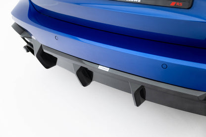 Prepreg Carbon Fiber Rear Diffuser Audi RS6 C8 (version with towbar)
