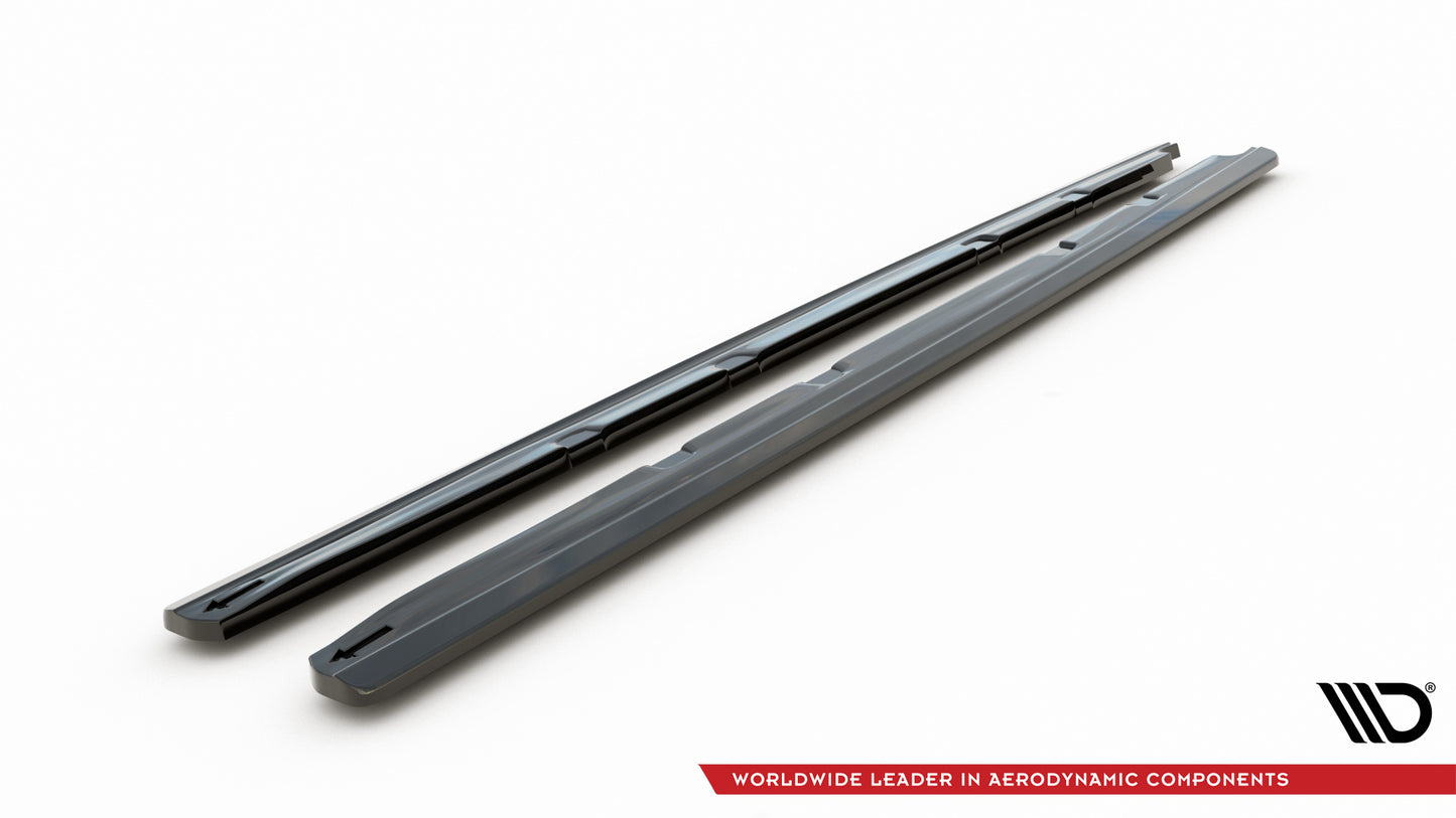 SIDE SKIRTS DIFFUSERS v.2 Seat Leon Mk3 Cupra/ FR Facelift