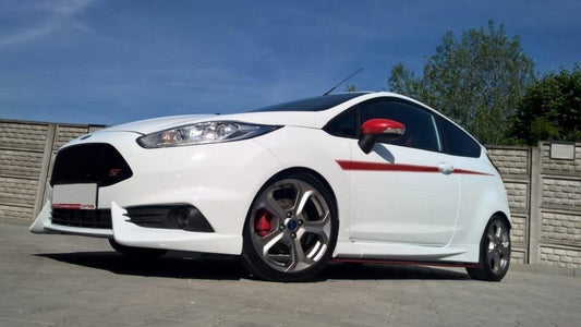 FRONT BUMPER SPOILER FIESTA MK7 FACELIFT