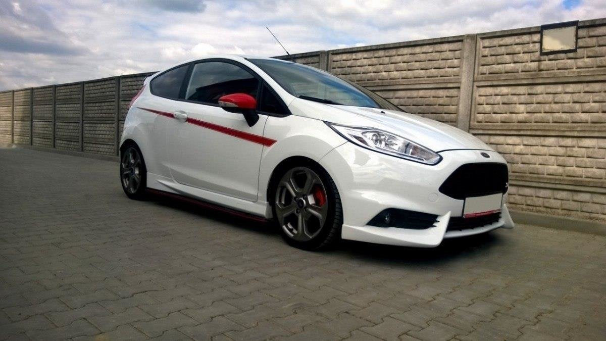 FRONT BUMPER SPOILER FIESTA MK7 FACELIFT