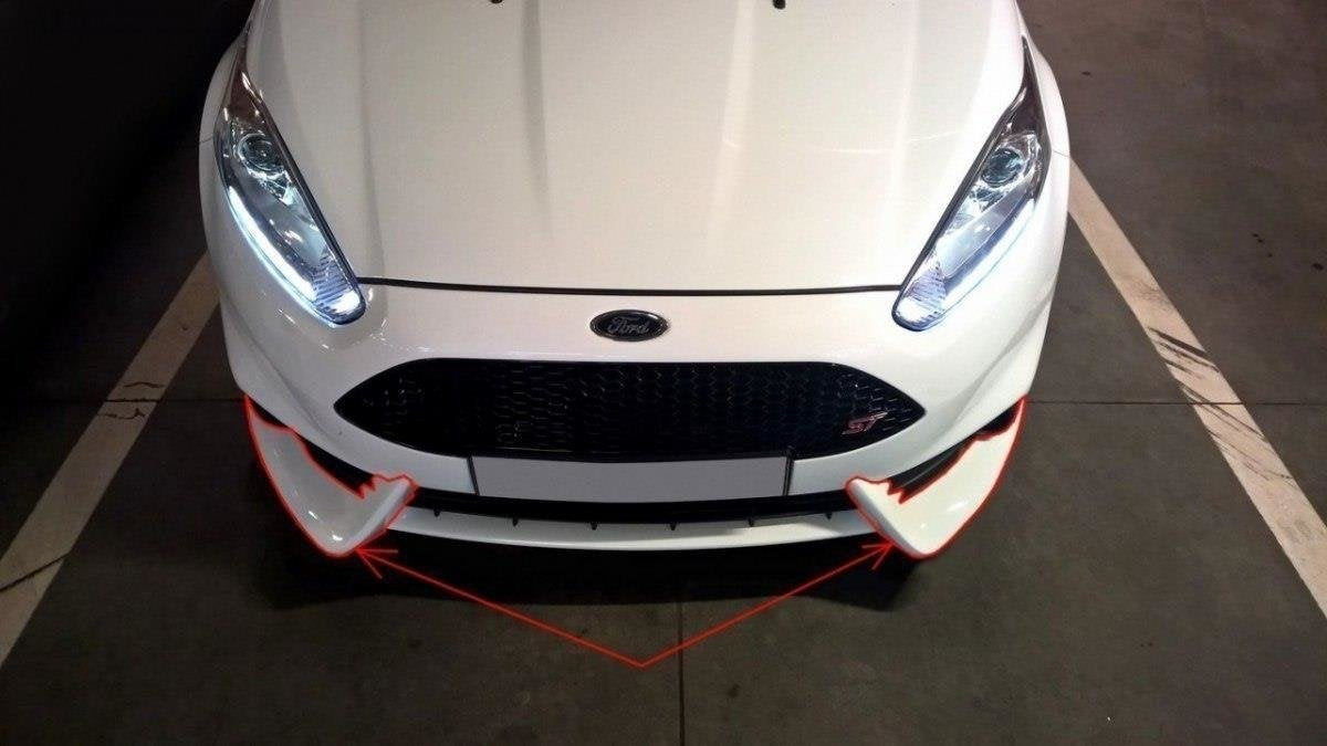 FRONT BUMPER SPOILER FIESTA MK7 FACELIFT