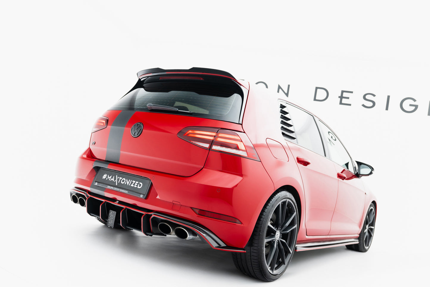 Spoiler Cap V.3 Volkswagen Golf 7 / 7 Facelift R / R-Line / GTI