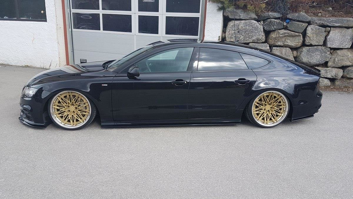 Side Skirts Diffusers V.1 Audi S7 / A7 S-Line C7