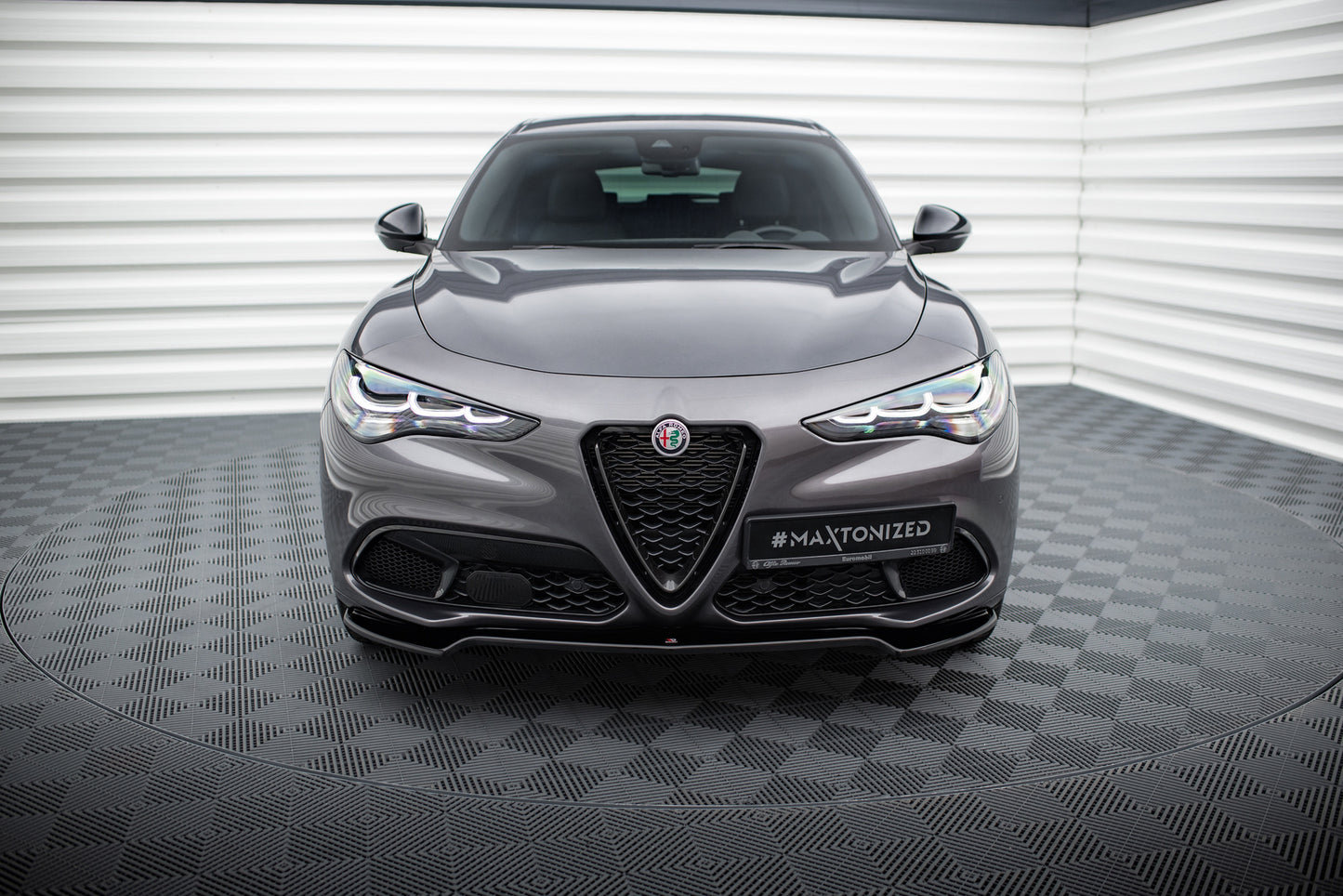 FRONT SPLITTER V.1 Alfa Romeo Stelvio