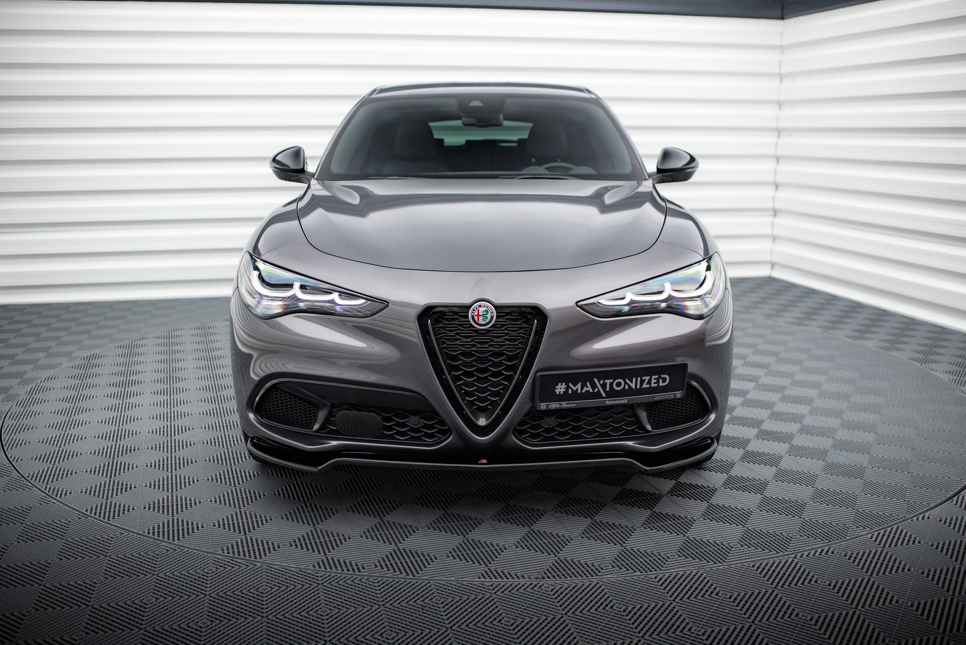 FRONT SPLITTER V.1 Alfa Romeo Stelvio