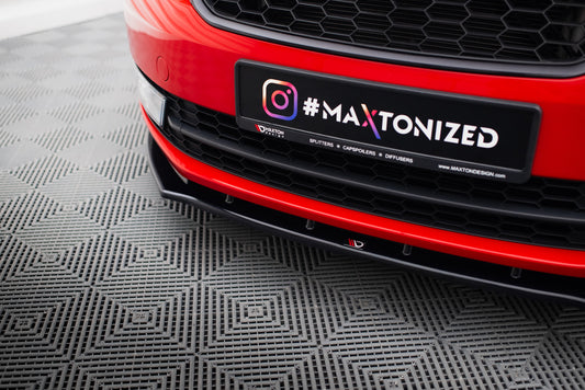 Front Splitter V.2 Skoda Rapid