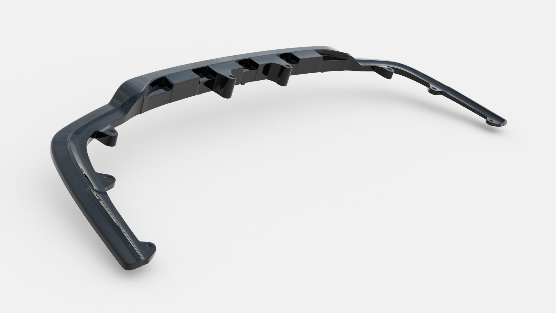 Rear Splitter Lexus RX Mk4 H (with vertical bars)