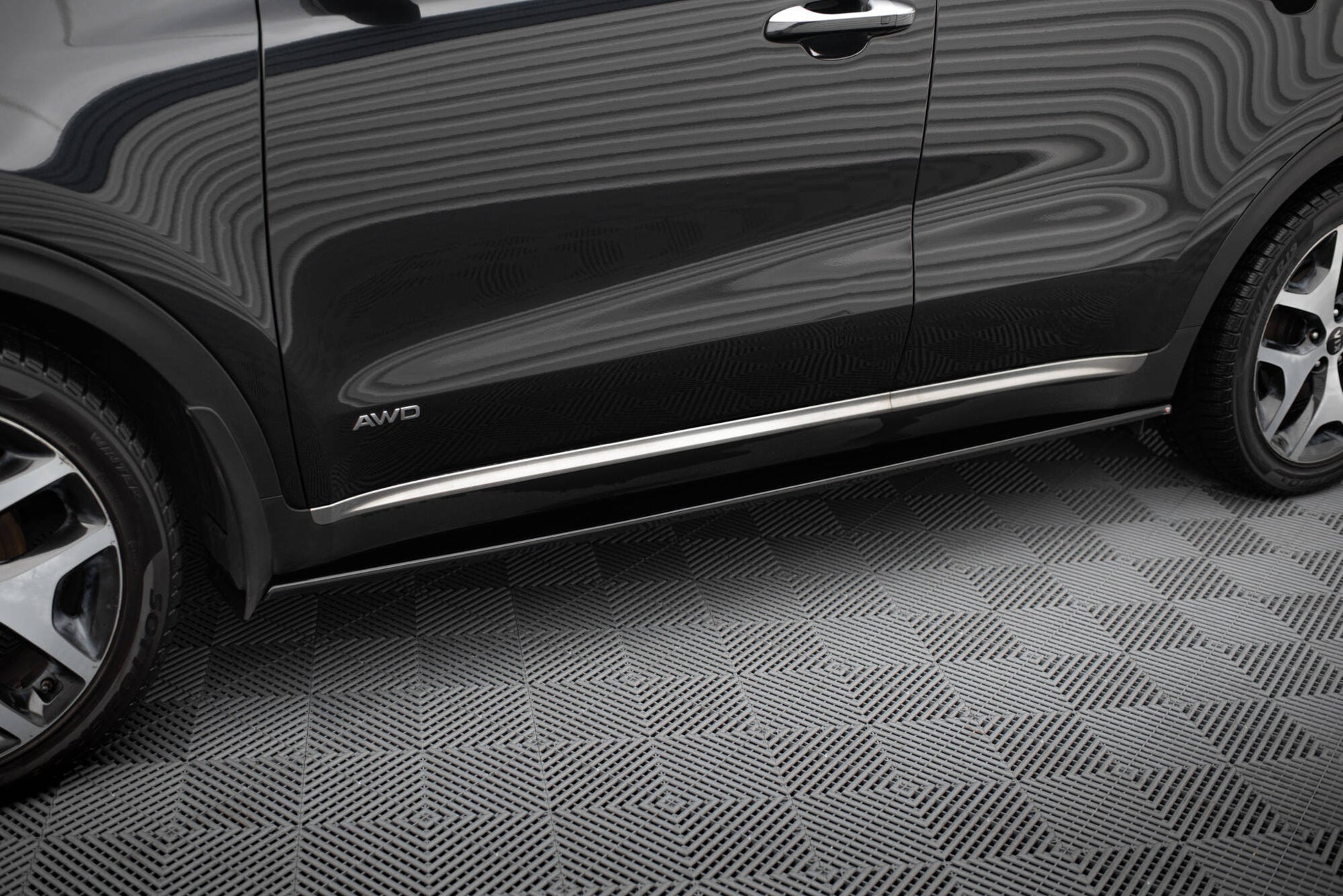 SIDE SKIRTS DIFFUSERS KIA SPORTAGE mk4 GT-Line