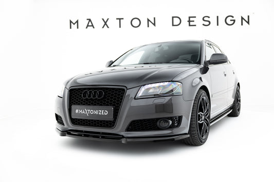 FRONT SPLITTER AUDI A3 8P (FACELIFT MODEL)