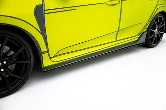 Racing Side Skirts Diffusers Honda Civic Type-R Mk 10