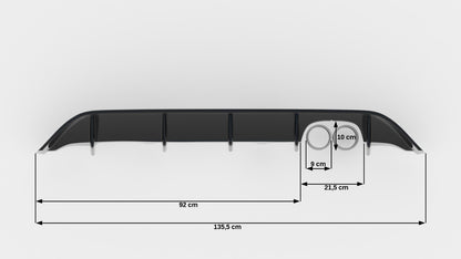 Rear Valance Ford Fiesta Mk8 ST
