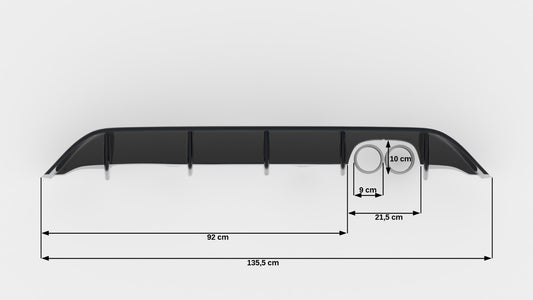 Rear Valance Ford Fiesta Mk8 ST
