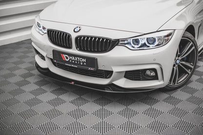 FRONT SPLITTER V.2 for V.2 BMW 4 Coupe / Gran Coupe / Cabrio M-Pack F32 / F36 / F33