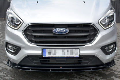 Front Splitter V.1 Ford Transit Custom Mk1 Facelift / Tourneo Custom Mk1 Facelift
