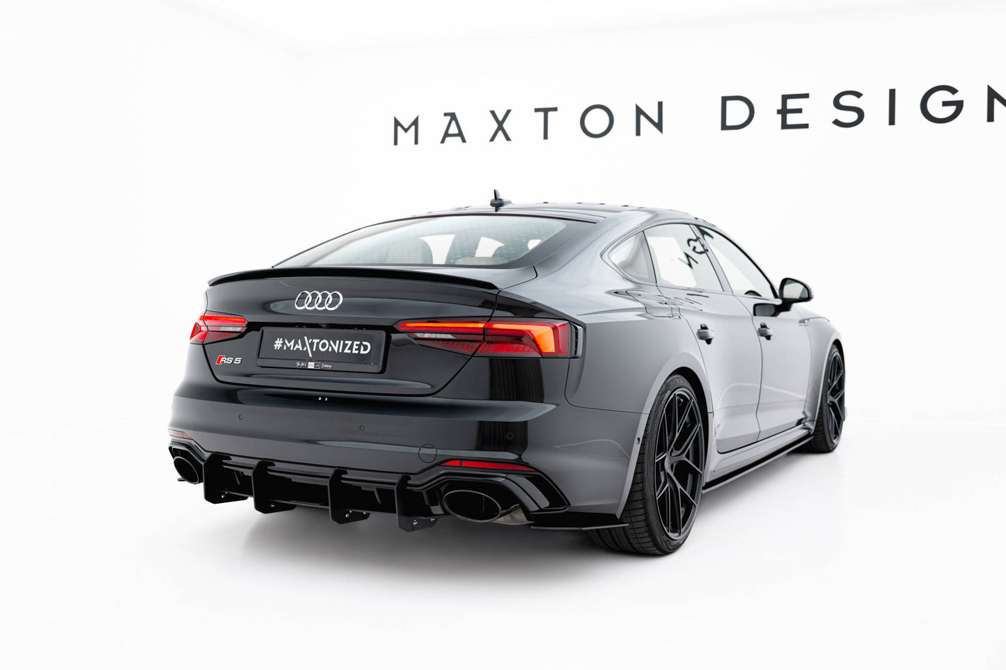 Rear Diffuser V.2 Audi RS5  Coupe / Sportback F5