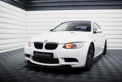 FRONT SPLITTER BMW M3 E92 / E93 (PREFACE MODEL fits M Performance splitters)